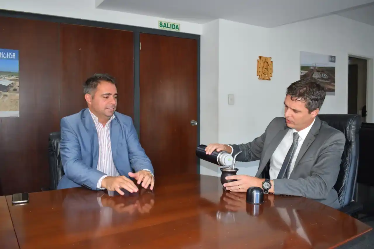 Davico gestiona en ENOHSA extender la red cloacal de Pueblo Belgrano