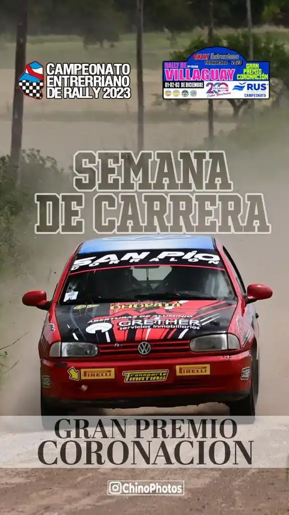 Pilotos gualeguayenses presente en el
Coronación de Concepción del Uruguay