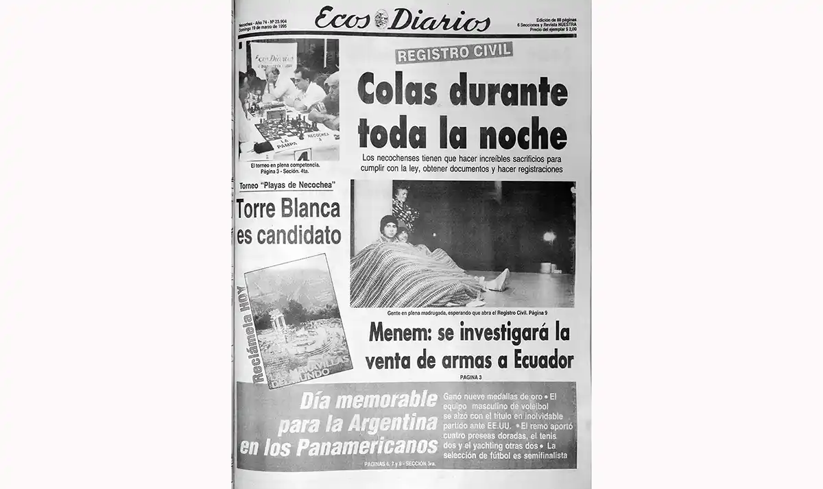 Domingo 19 de marzo de 1995