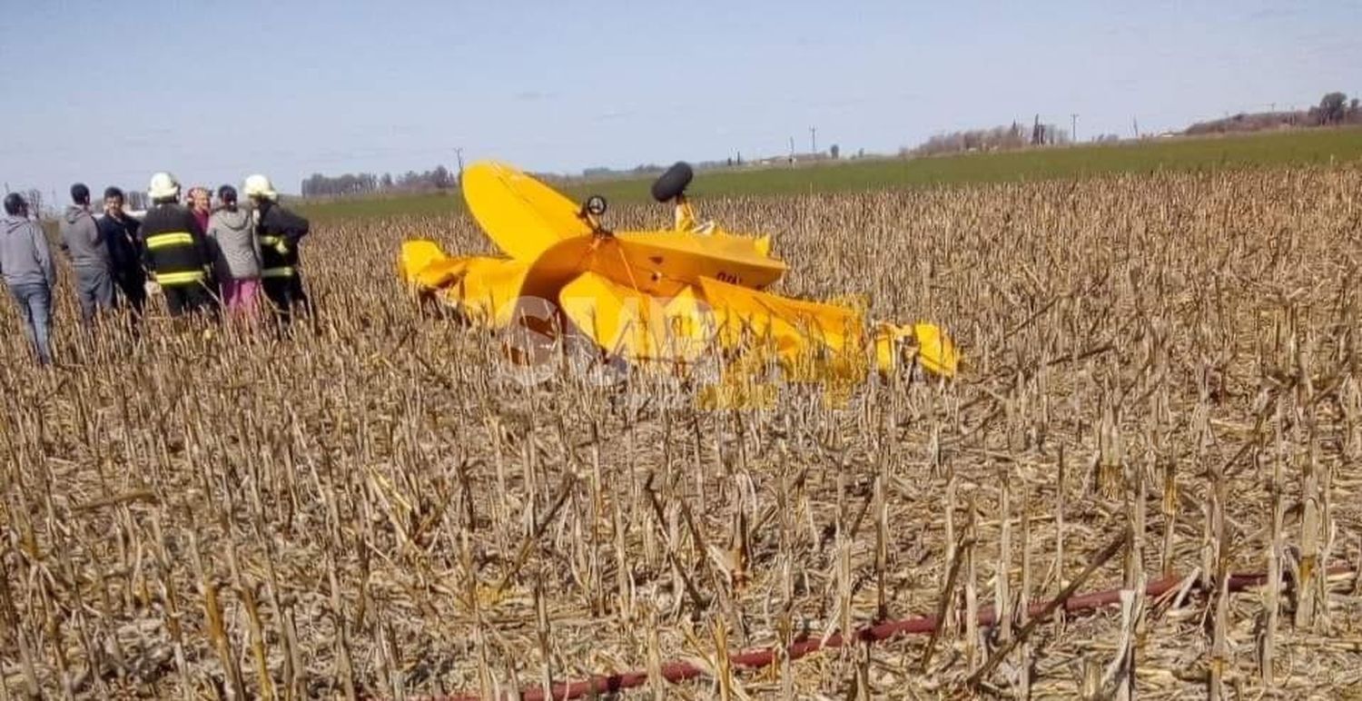 Un joven murió al estrellarse con su avioneta en Chañar Ladeado