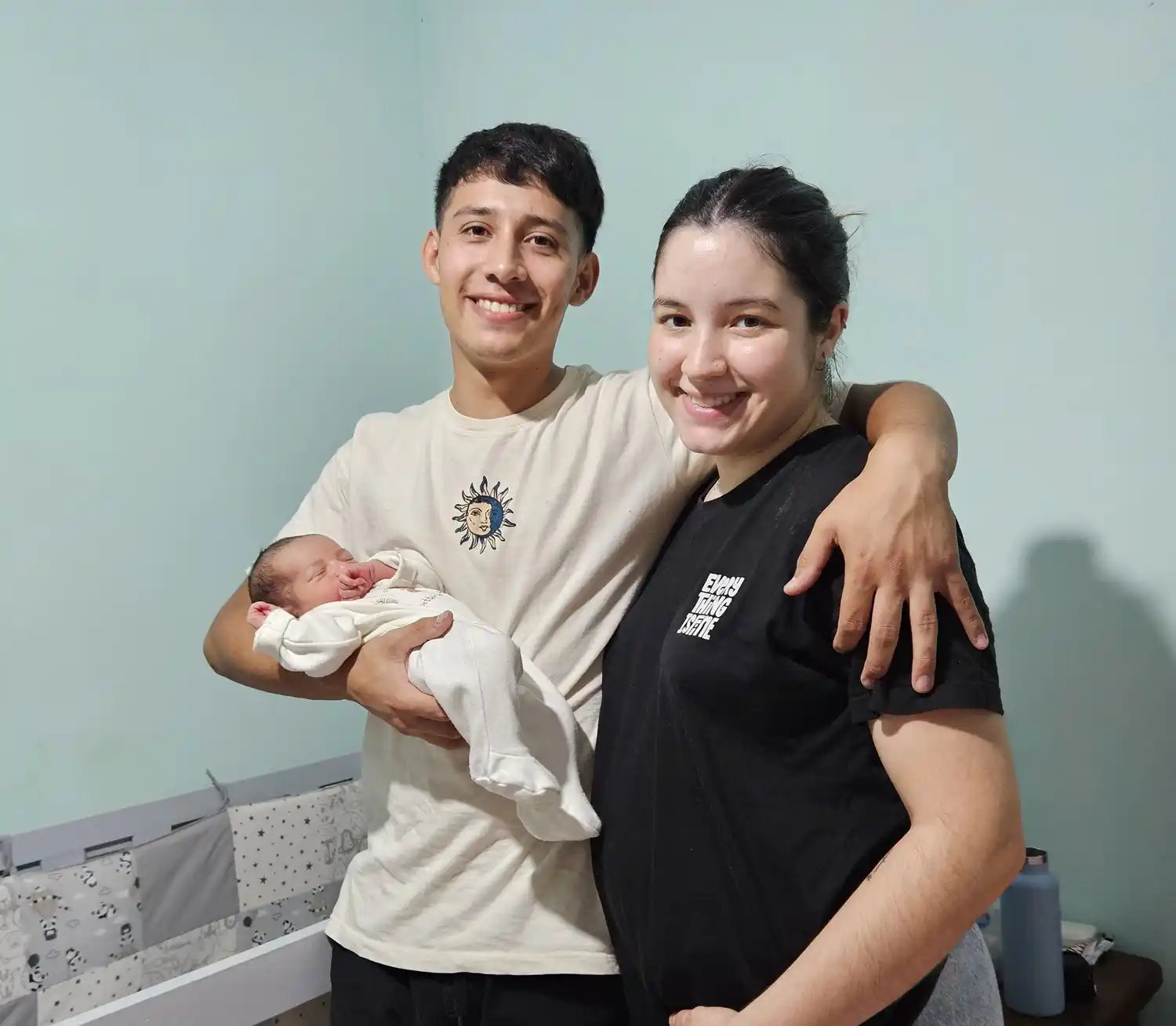 Ian Lucas Salas es el primer bebé del año