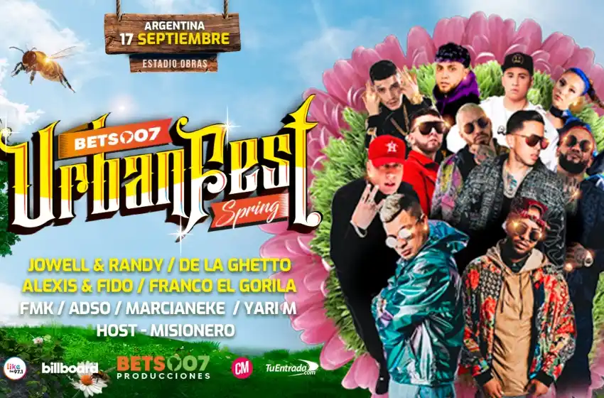 Bets 007 urban fest en Argentina