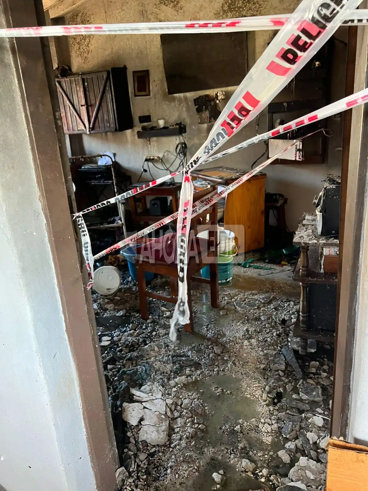 El dramático testimonio de una vecina sobre el incendio: "Los iban a sacar por la ventana, pero no pudieron"