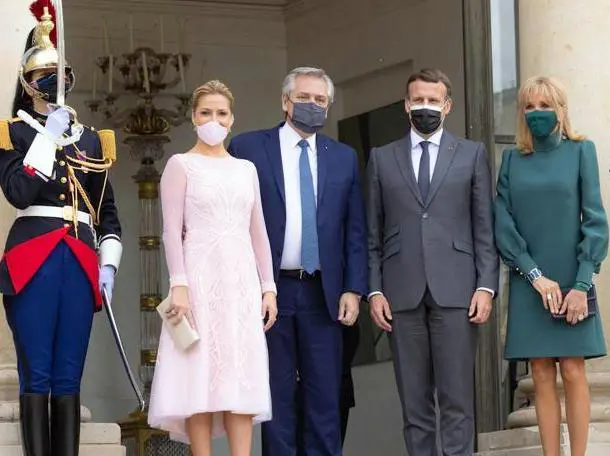 Alberto Fernández sumó el respaldo de Macron: “Francia está de su lado”