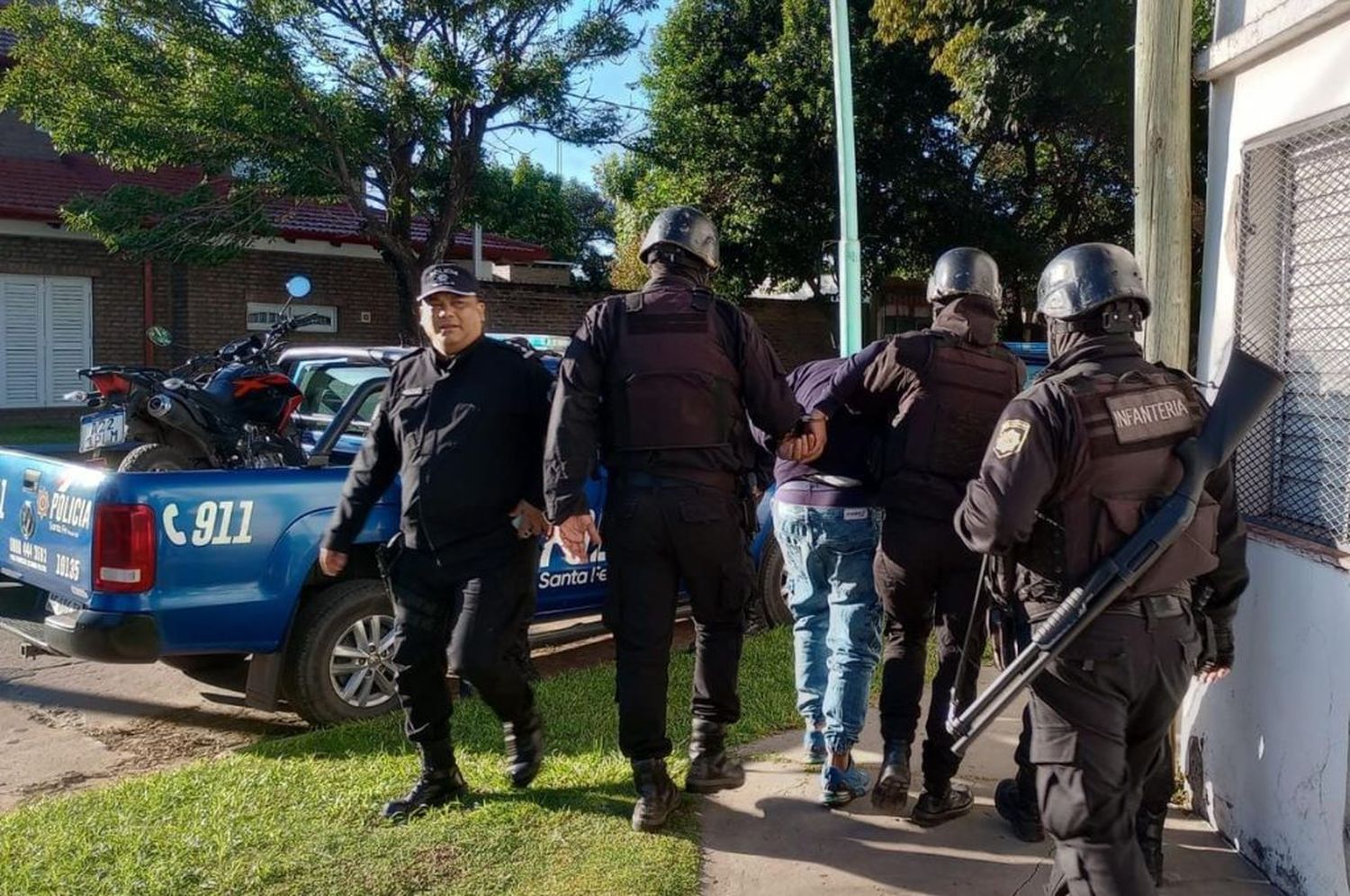 Detenido por balacera