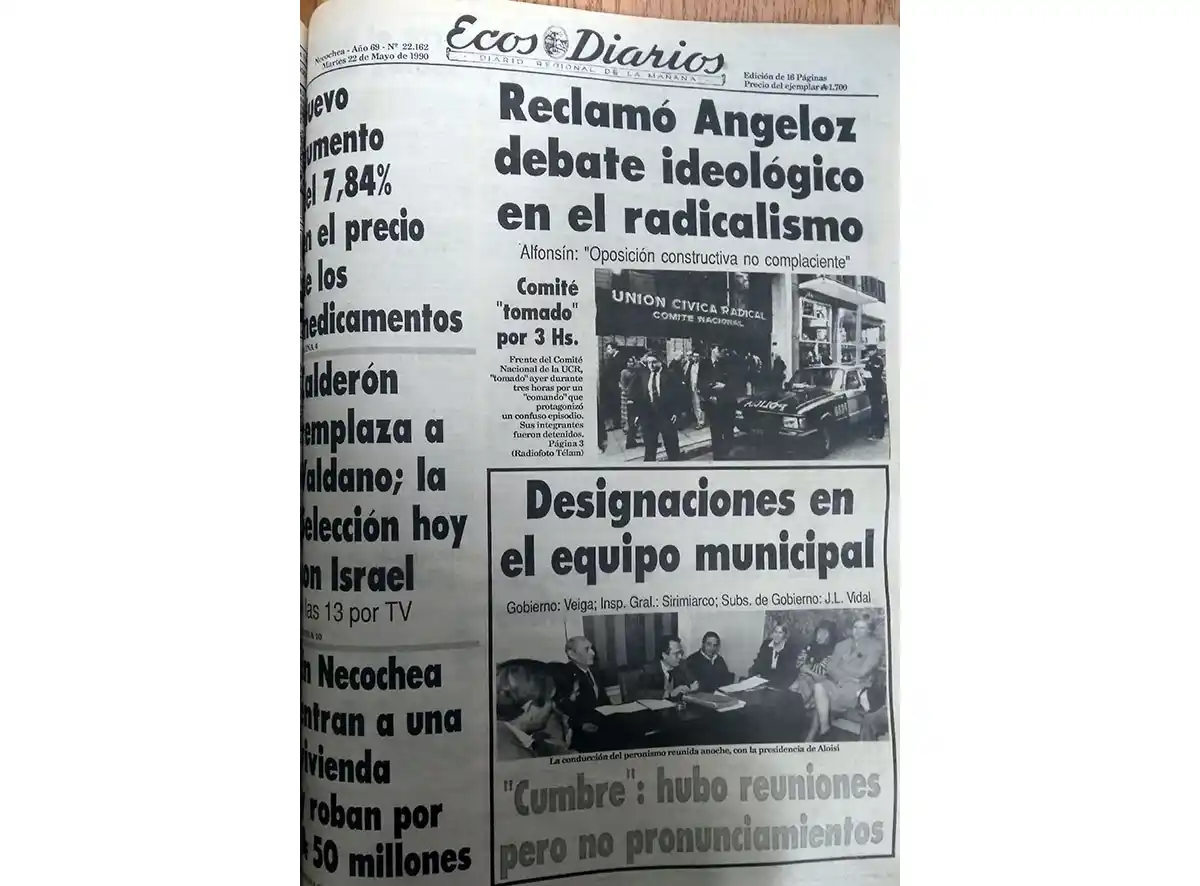 Miércoles 23 de mayo de 1990