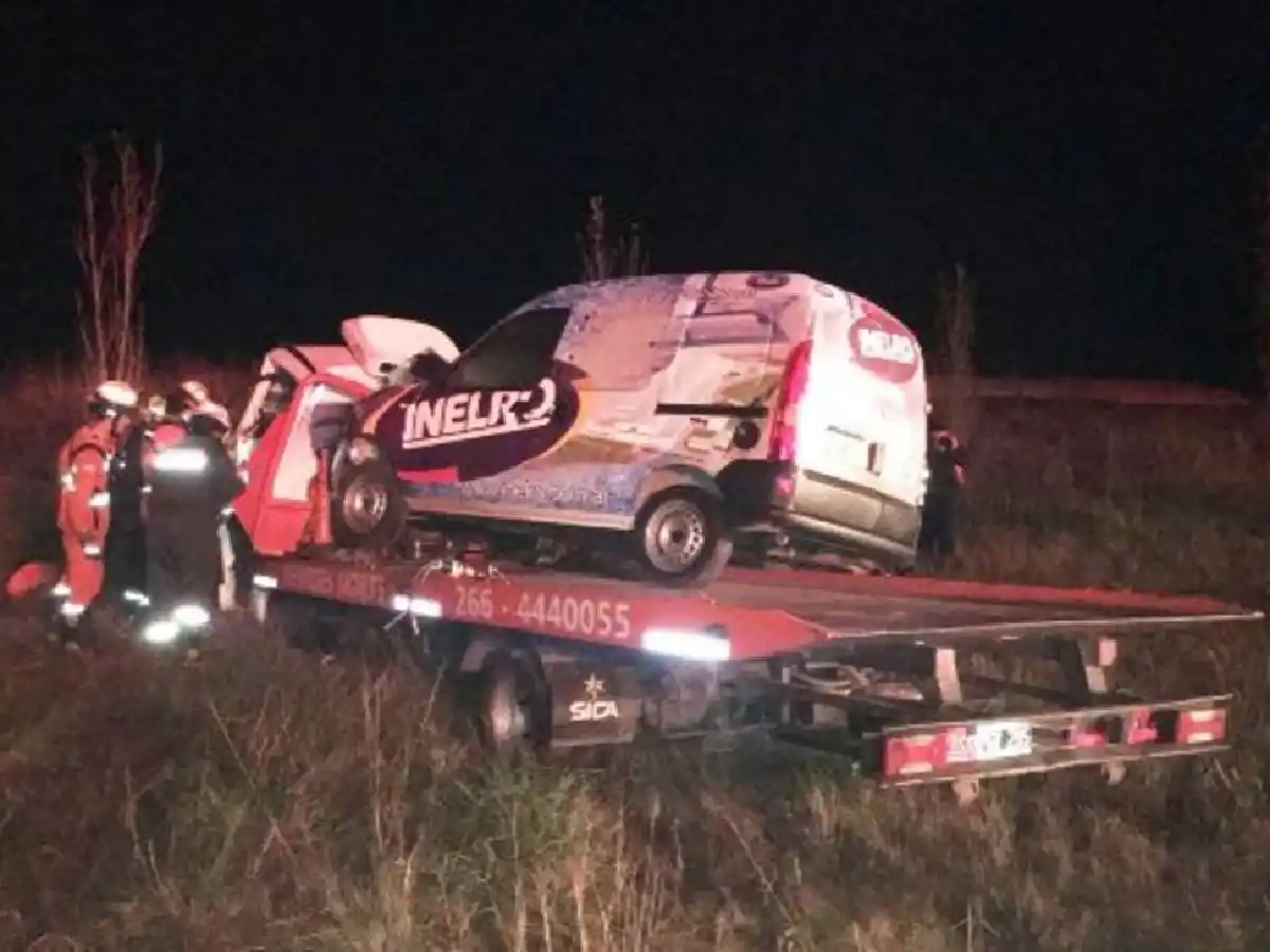Dos muertos al chocar dos camiones en proximidades de Bell Ville
