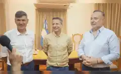 Bernarte, Accastello y Passerini buscan fortalecer la seguridad