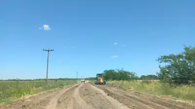 Avanzan las obras en Calderón y suman nuevo móvil para el destacamento