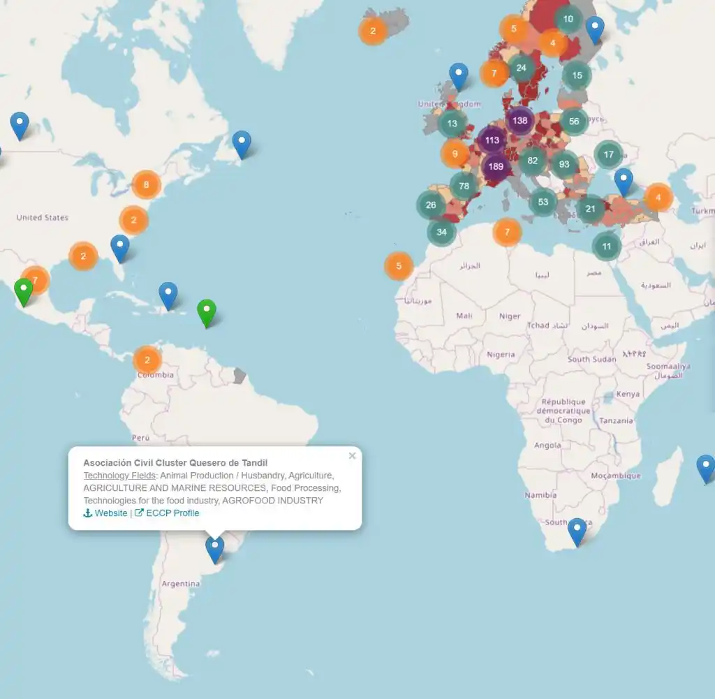 El Cluster Quesero integra una red de Clusters a nivel mundial
