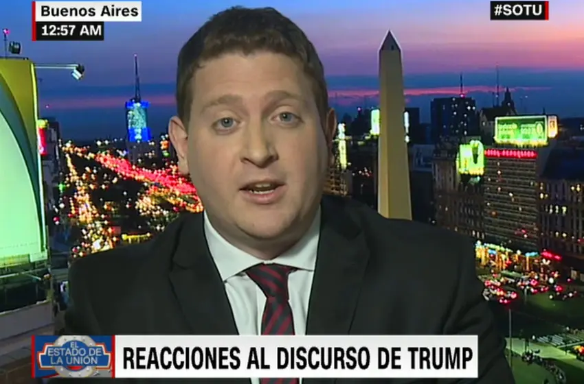 Jonatan Viale analizó el discurso de Trump para CNN
