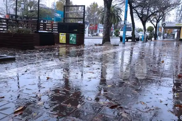 Sábado lluvioso en la ciudad de Rafaela: cómo continuará el clima