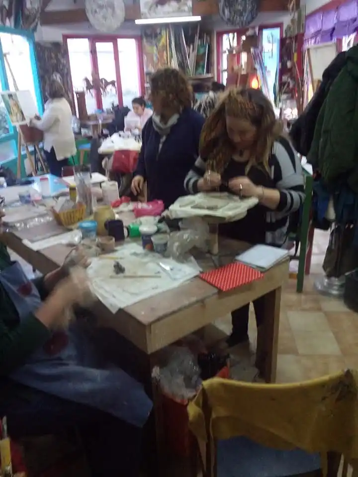 Exposición de trabajos de un Taller de producción de arte