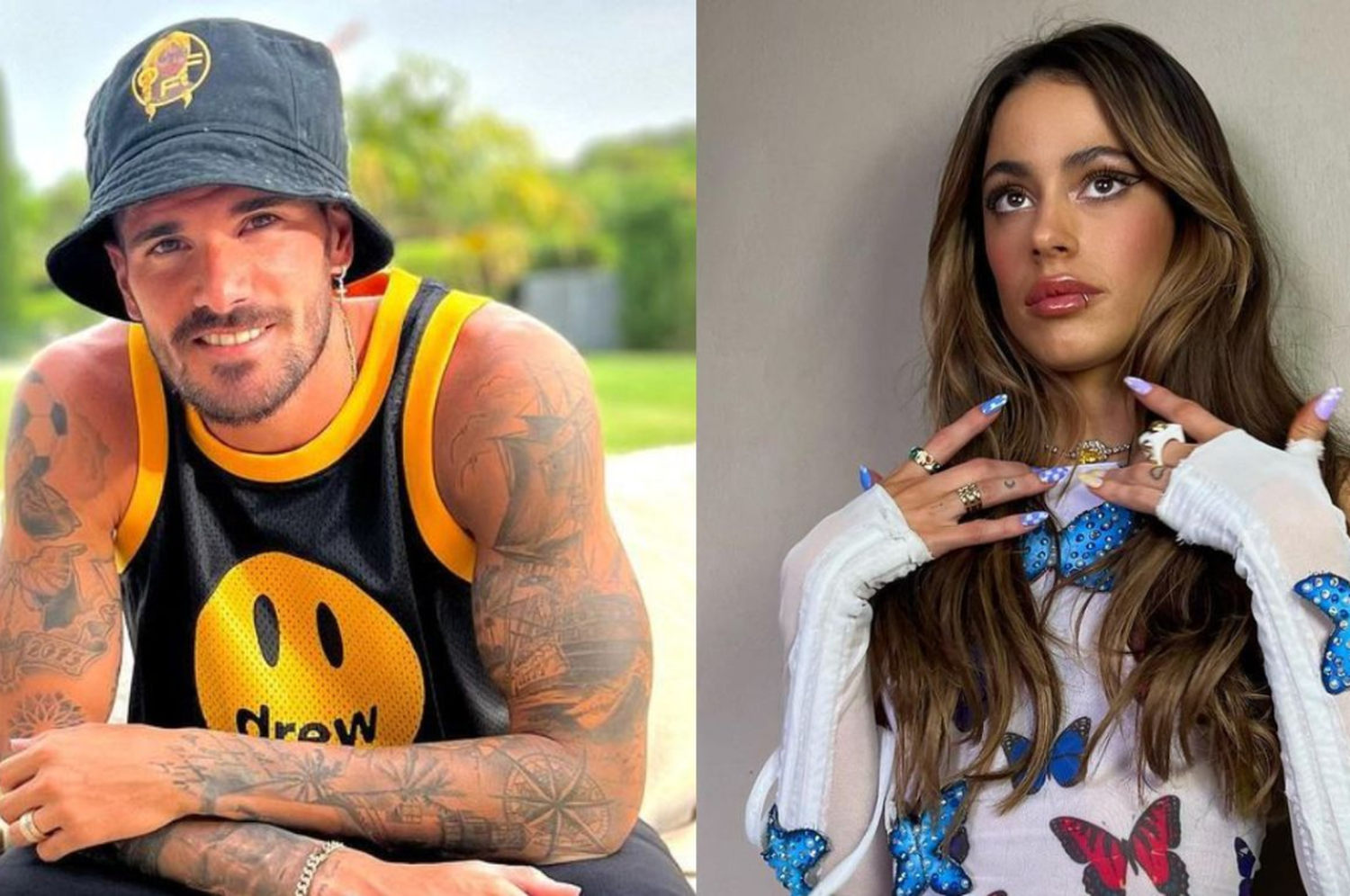 Rodrigo De Paul confirmó su relación con Tini Stoessel con una tierna foto