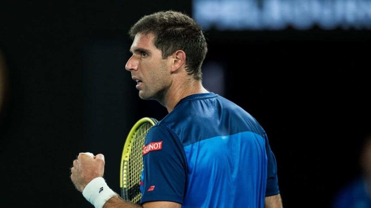 Federico Delbonis avanzó a la tercera ronda de Roland Garros