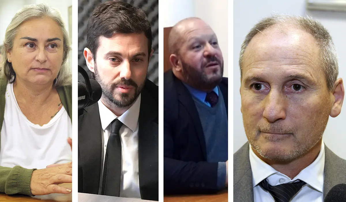 Aída Lhez - Marcos Bendersky - Carlos Larrarte - José Luis Cipolletti