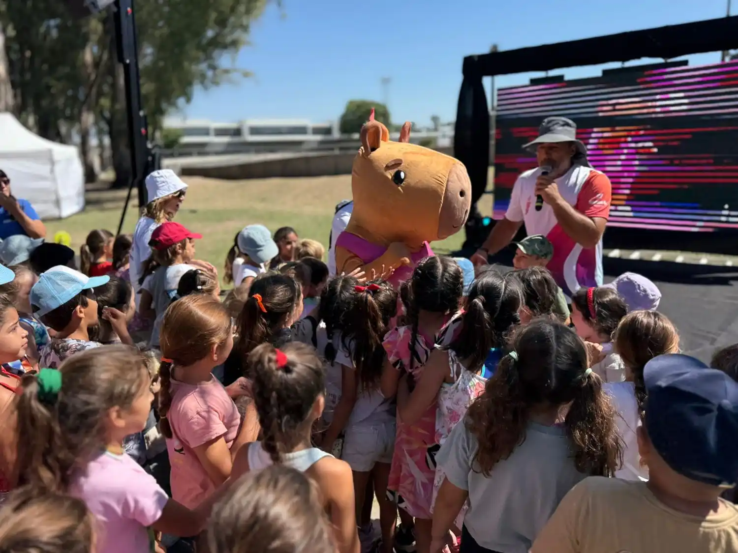 Muy buena convocatoria tiene la Fan Fest.