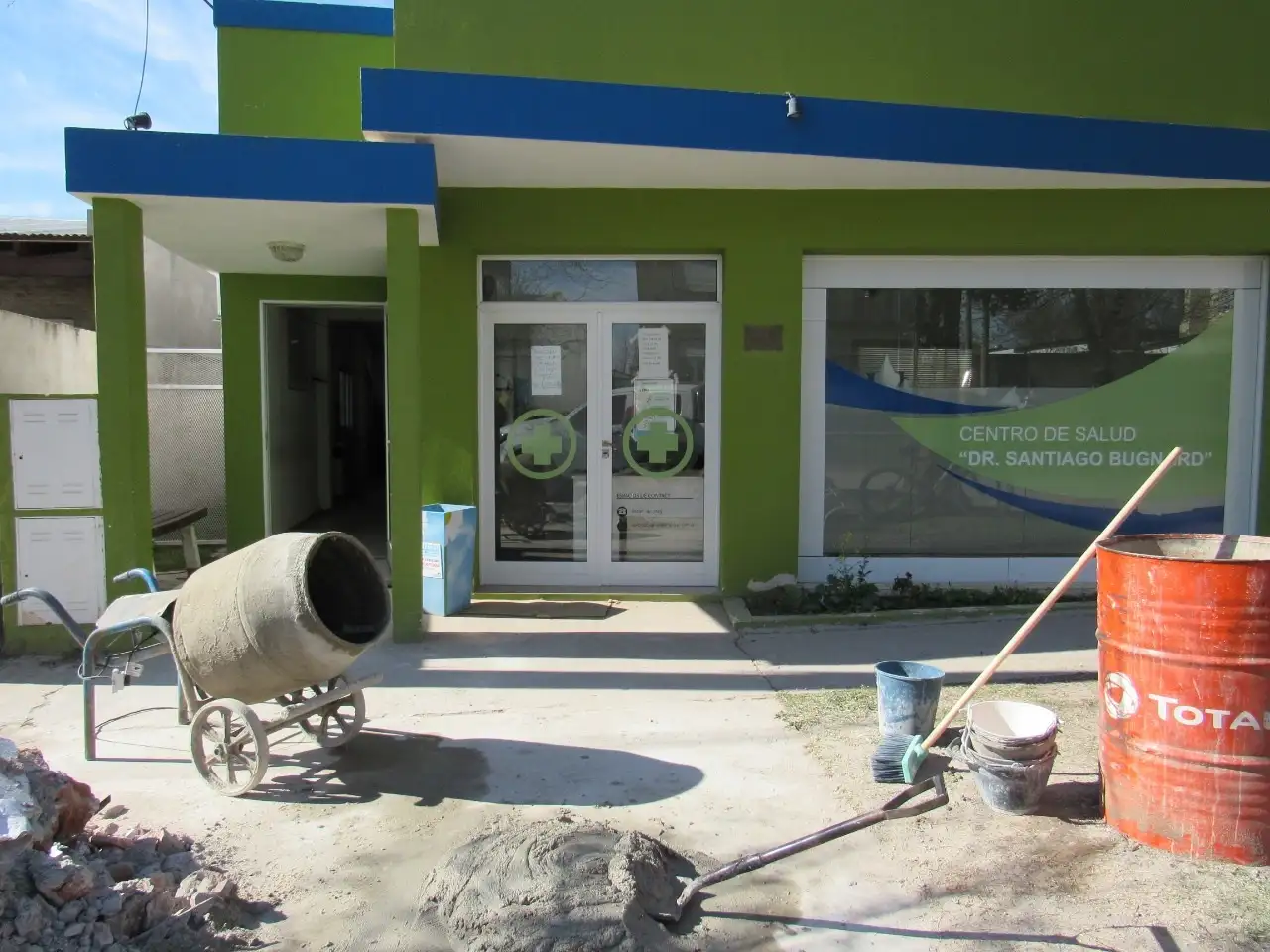 Larroque: avanzan las obras en el Centro de Salud "Santiago Bugnard"