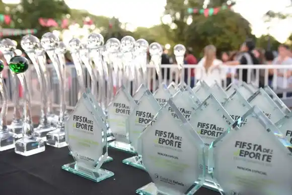 Rafaela palpita la Fiesta del Deporte