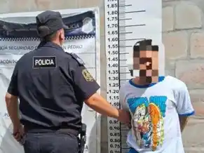 El agresor fue trasladado a la Comisaría.