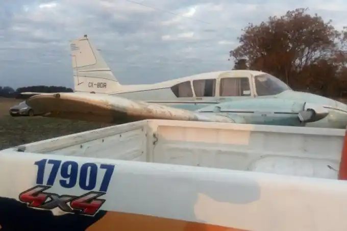 Derriban avioneta narco en San Antonio de Areco: 300 kilos de droga y 6 detenidos