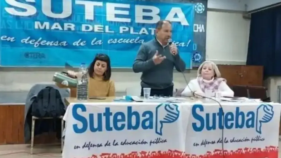 Docentes de SUTEBA anuncian paro y movilización en reclamo por recortes en el presupuesto educativo