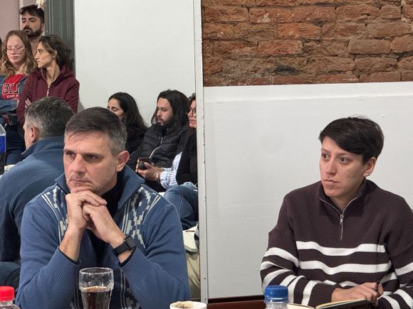 Una de las líderes provinciales de Nuevos Aires pasó por San Pedro para respaldar a Damián Mosquera