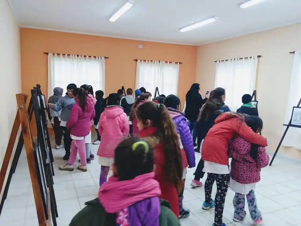 La Pelada disfruta de la Muestra de Marcelo “Tarvi” Vitar