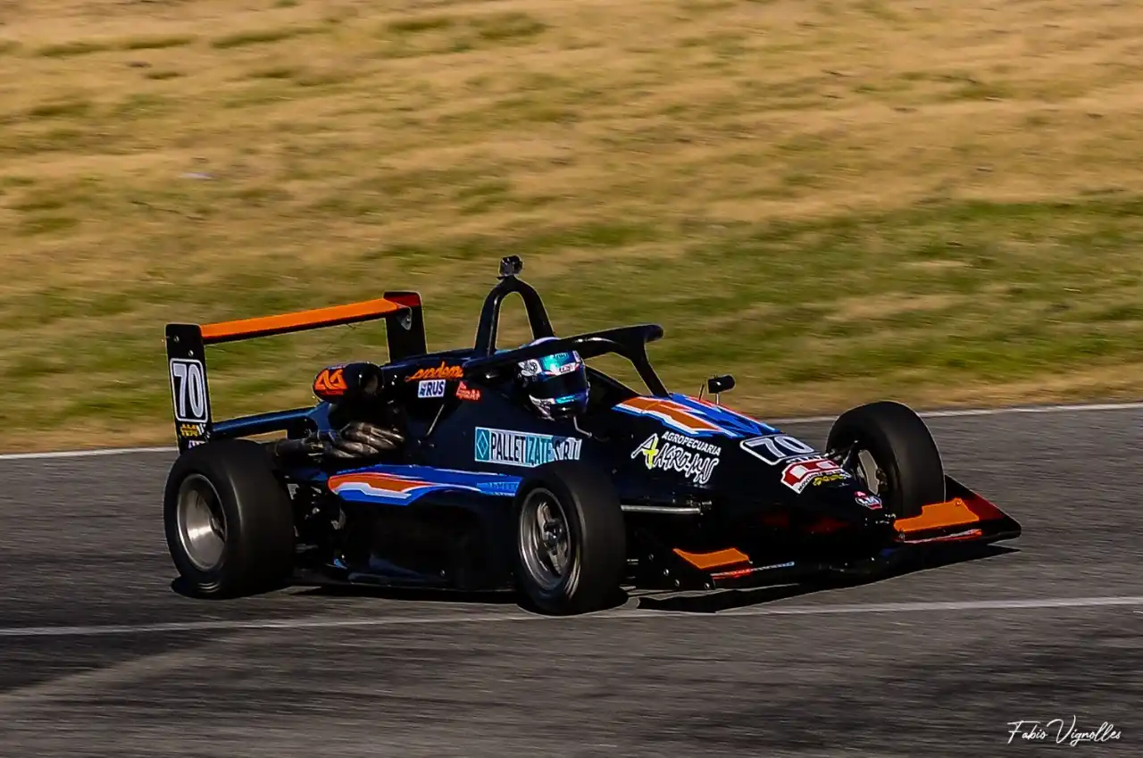 Nazareno López fue 15° en la F3 Metropolitana