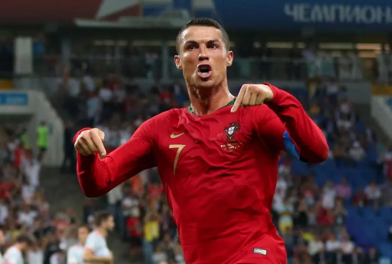 Cristiano Ronaldo se lució contra España