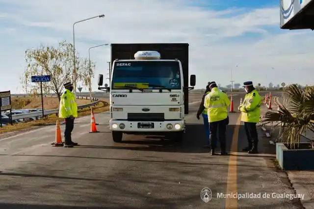 Continúan los controles de acceso a la ciudad