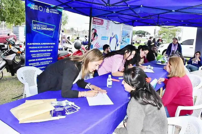 Gran convocatoria en los operativos 
del programa Prestaciones en conjunto