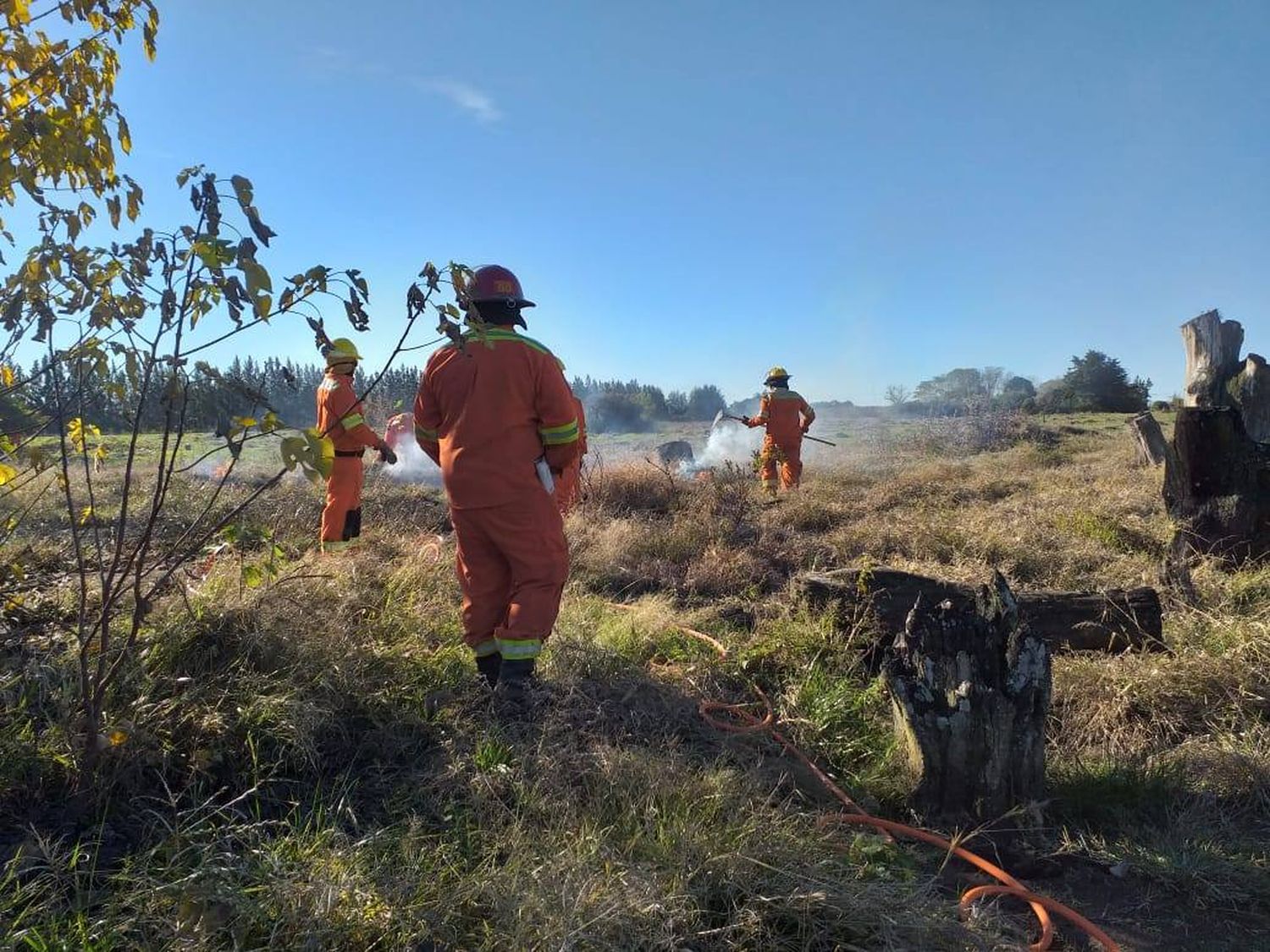 Bomberos arrancó el 2021 con récord de intervenciones