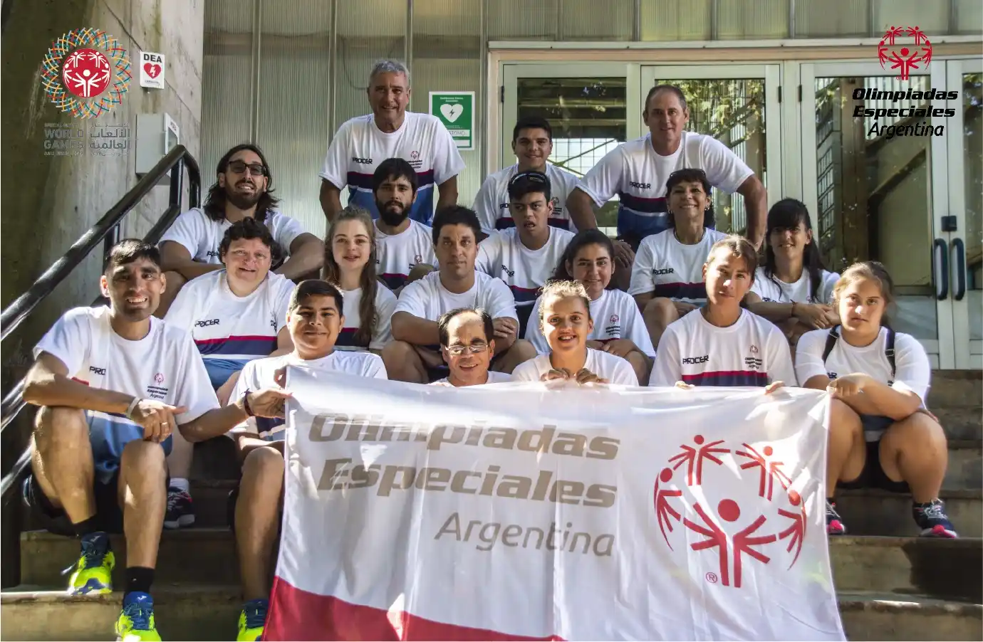 La delegación argentina se encuentra viviendo los Juegos Mundiales de Verano Abu Dhabi 2019