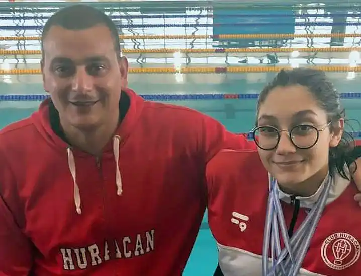 Guadalupe Angiolini hizo podio en torneo nacional de natación