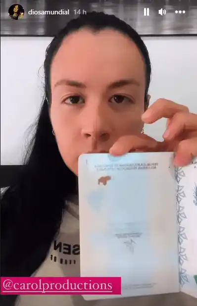 Diosa Canales aseguró por qué no la dejaron entrar. Foto Instagram