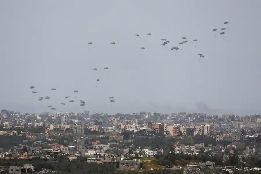 España envió 26 toneladas de ayuda humanitaria a Gaza