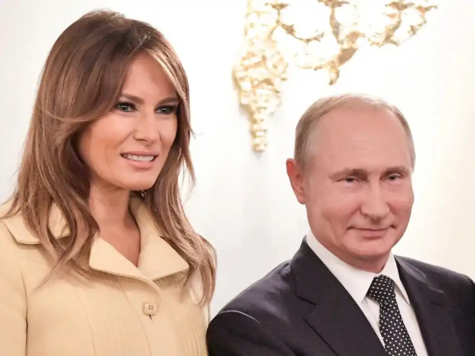 Melania Trump reveló que mantiene contacto epistolar con Putin en favor de los niños