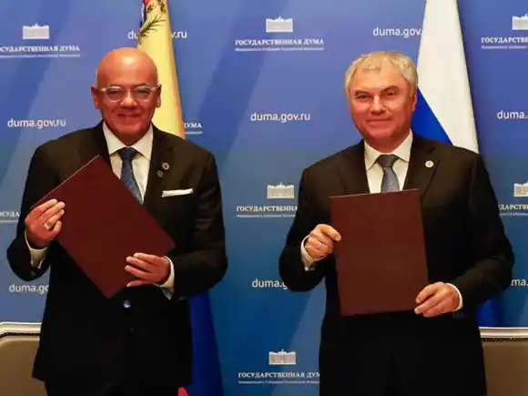 Venezuela y Rusia establecen diálogo interparlamentario: jefes de la AN y la Duma conversaron por teléfono