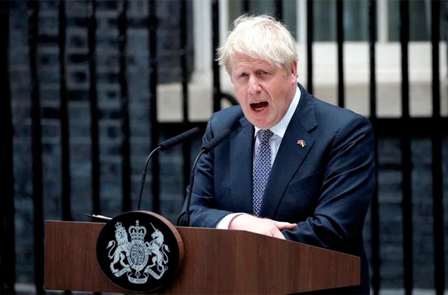 Boris Johnson renunció como primer ministro del Reino Unido