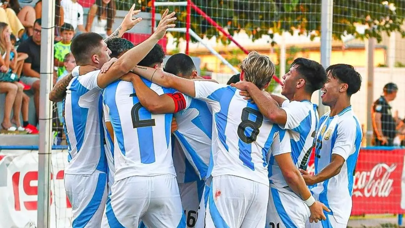 El combinado argentino festejó ante ADH Brasil