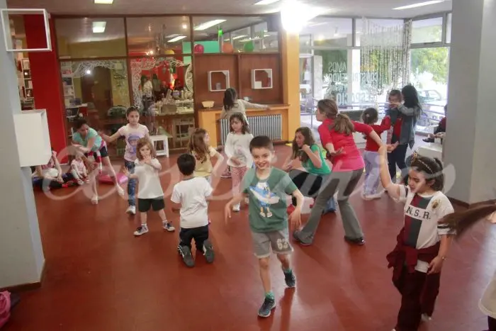 Los chicos “en movimiento”