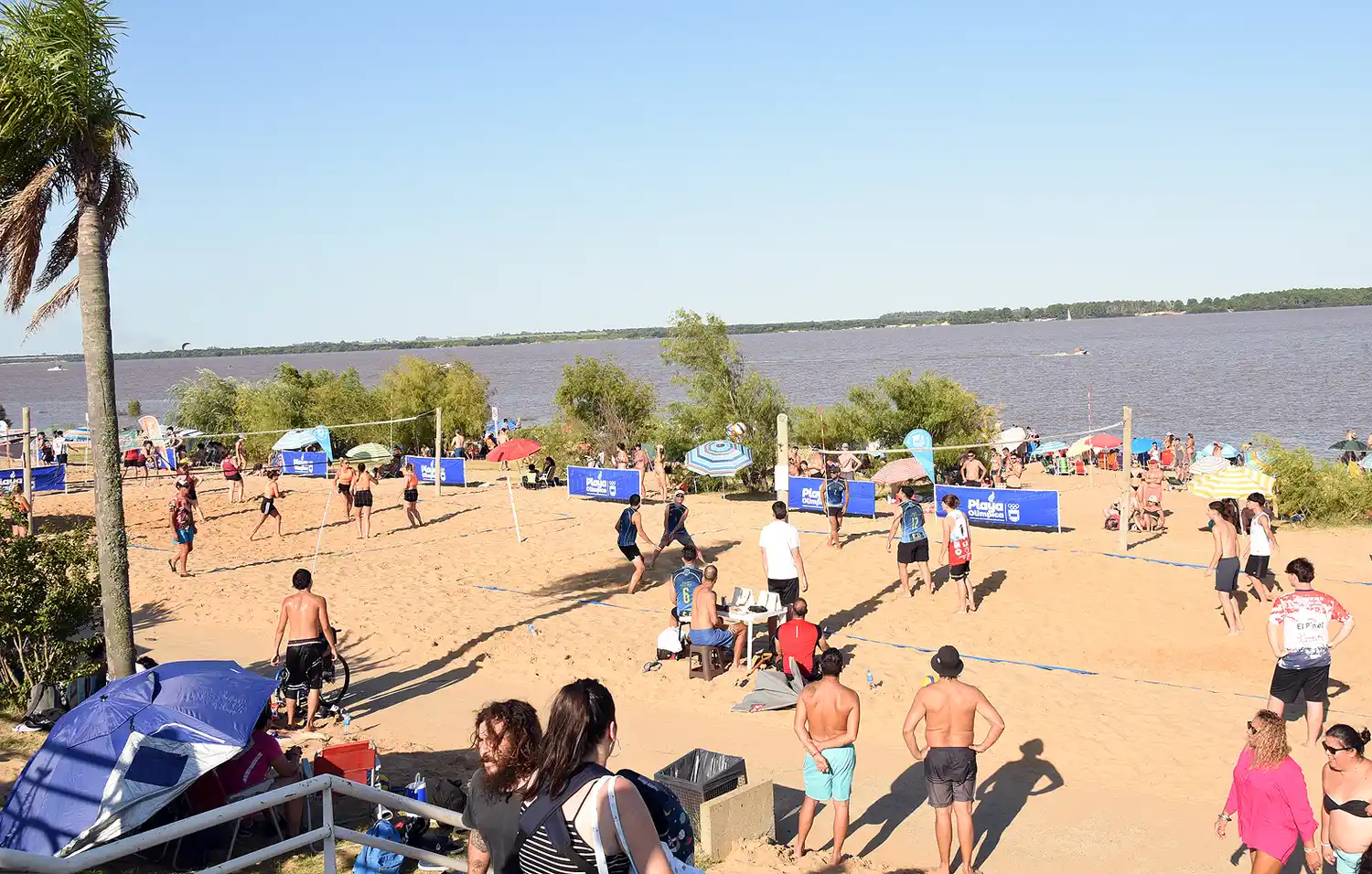 Concepción del Uruguay vivió una jornada olímpica en la Isla del Puerto