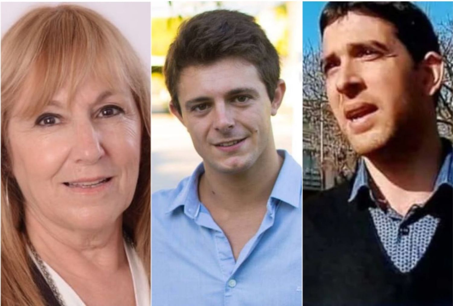 María Isabel Bosco (Elortondo), Joaquín Poleri (Teodelina) y Benjamín Gianetti (Wheelwright), grandes ganadores en las ultimas elecciones.
