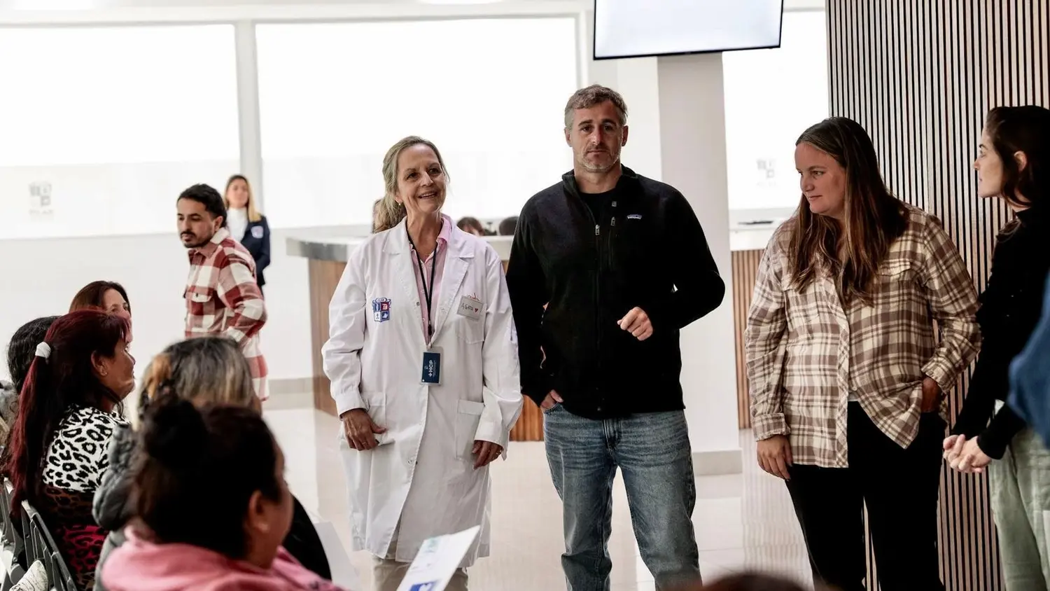 La actividad se realizó en el espacio que funciona desde el año pasado en el Hospital Central de Pilar.