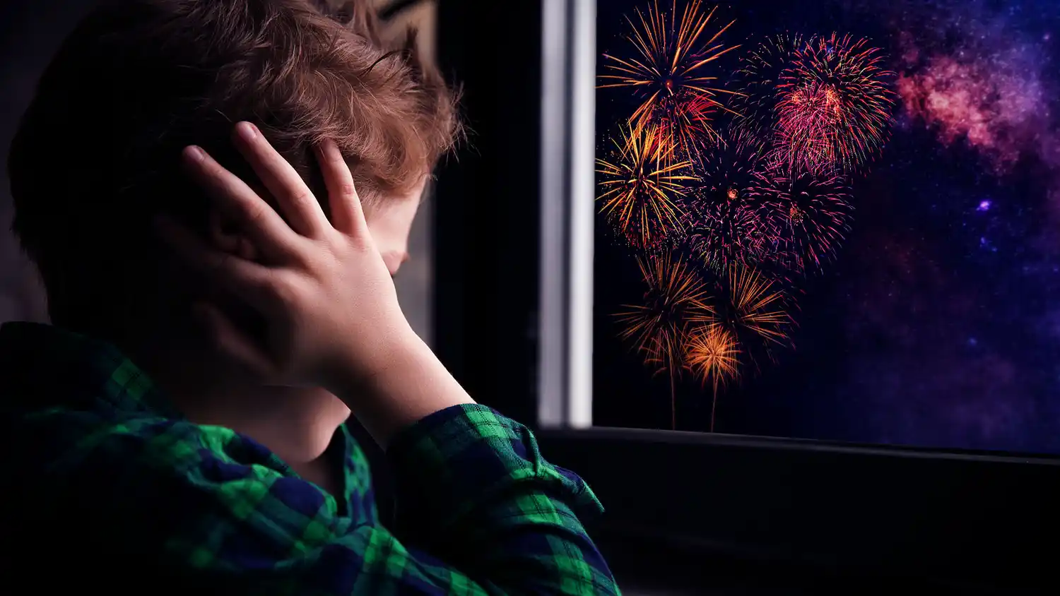 Cómo afectan los fuegos artificiales a los chicos con Trastorno del Espectro Autista