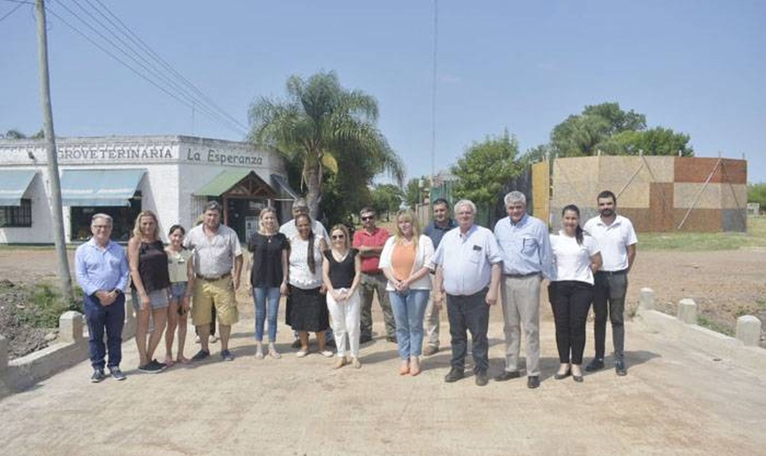 CAFESG habilitó una nueva obra en  San Jaime de la Frontera