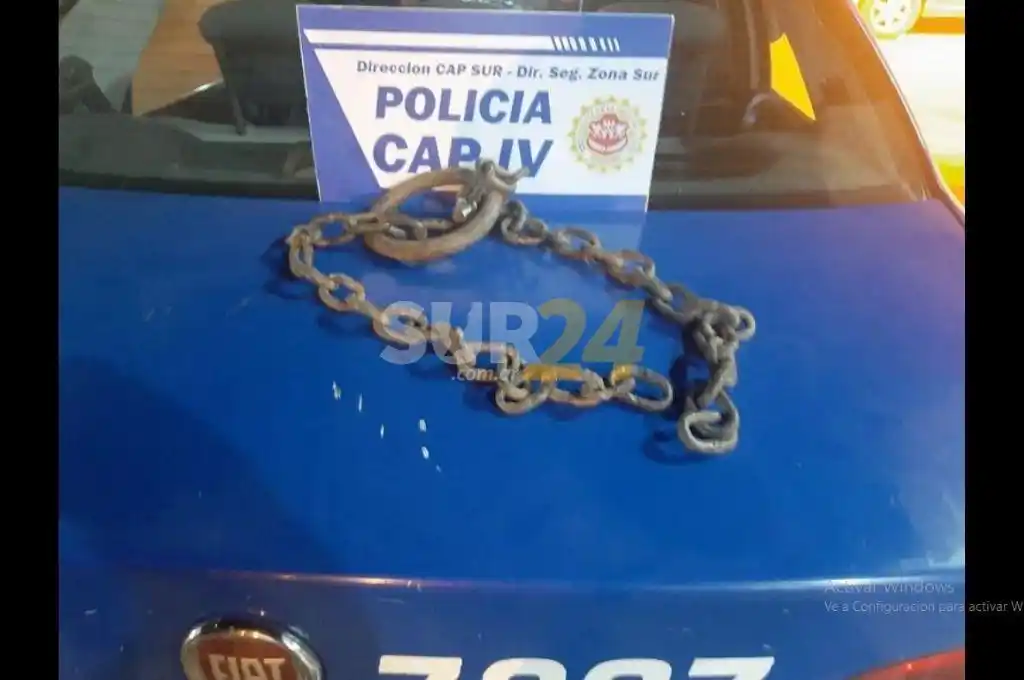 Fiesta clandestina: policías fueron atacados con cadenas