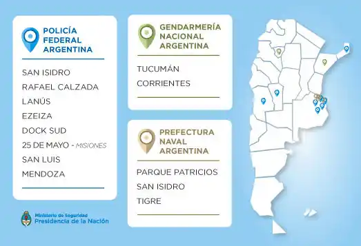 Un clásico: El Ministerio de Seguridad capturó a 13 prófugos durante las PASO