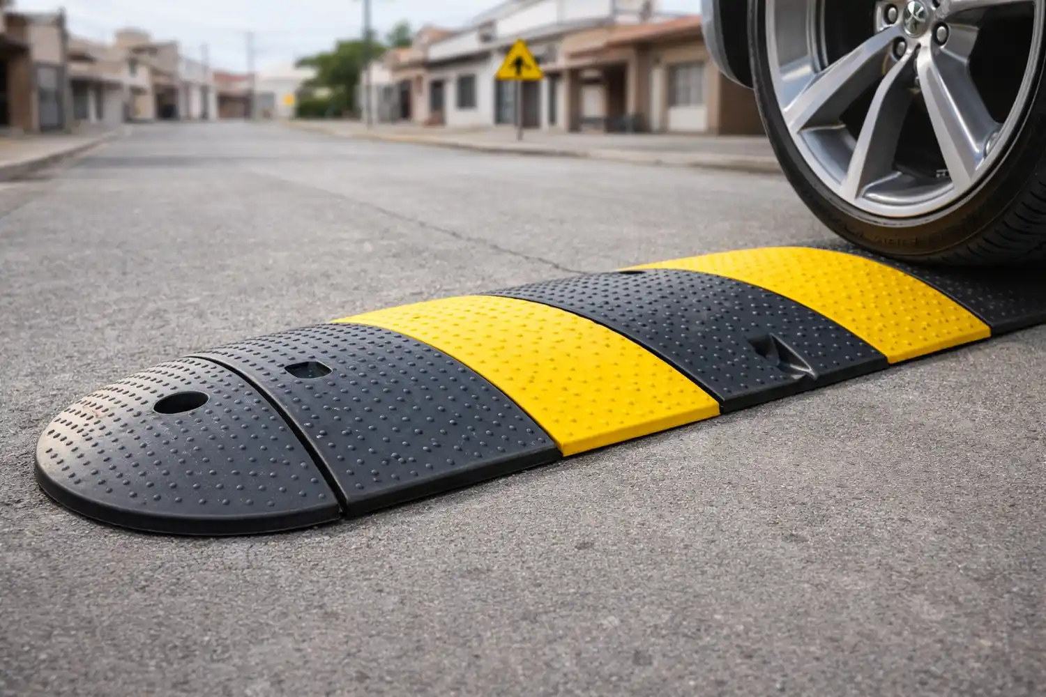 Colocarán reductores de velocidad en un sector de la ciudad